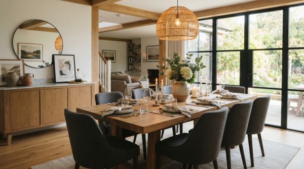 Creating an elegant and cozy uk dining room: top tips for a chic family-friendly space