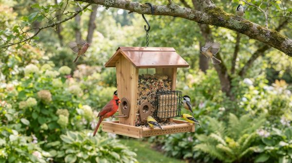 Designing the perfect squirrel-proof bird feeder for your uk garden oasis