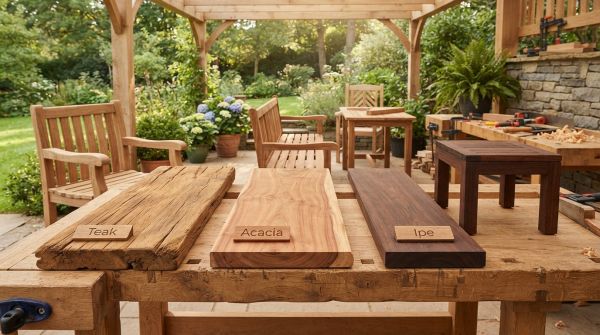 Top Wood Selections for Crafting Long-lasting Garden Furniture in the UK